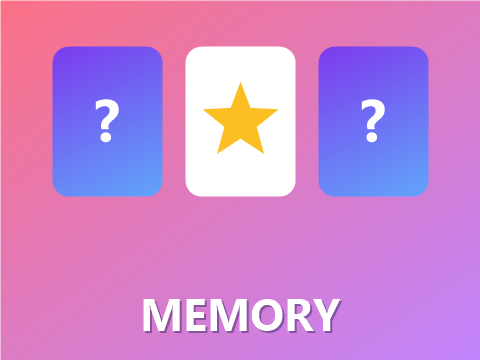 Memory - vind alle paren in dit geheugenspel